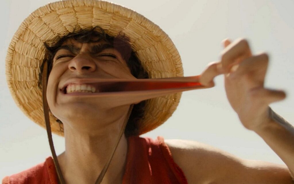 Luffy visage élastique