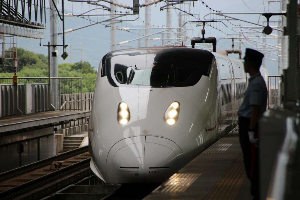 Shinkansen train Japon