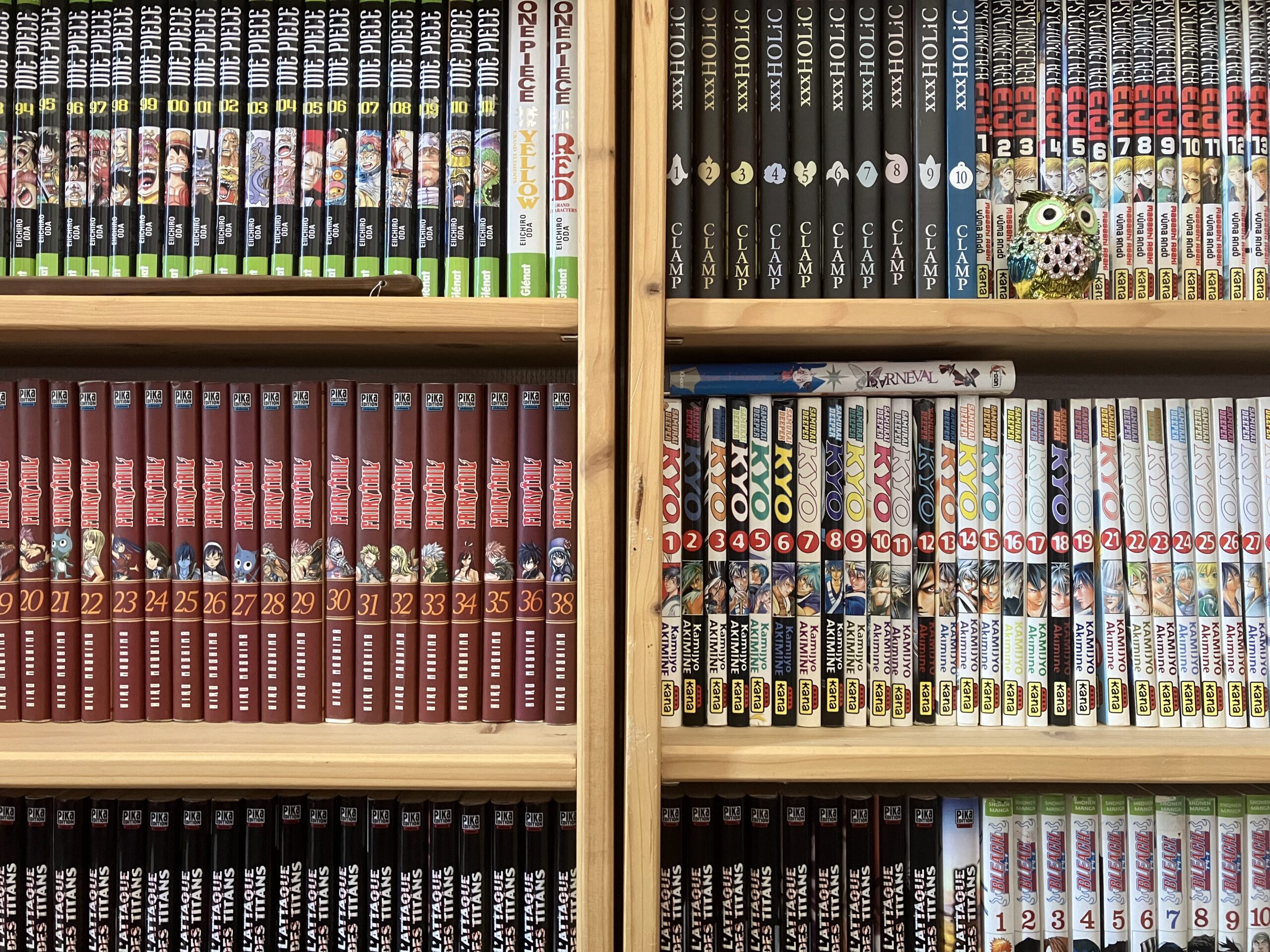 Collection de manga