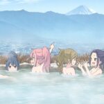 Laid Back Camp - Onsen manga anime