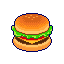 Coussin hamburger